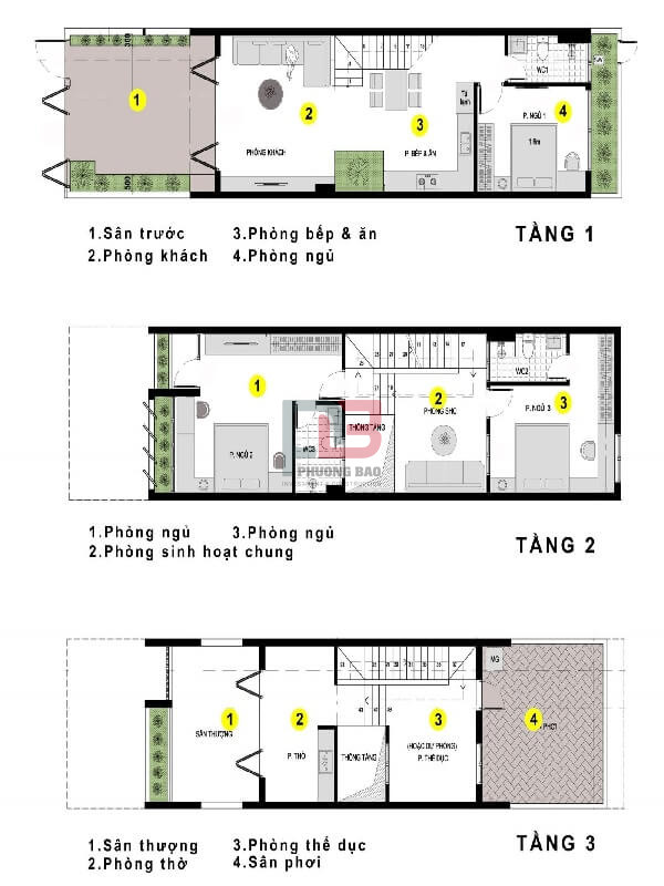 nha 3 tang 4 phong ngu tai tphcm 1 nhà 3 tầng 4 phòng ngủ tại tphcm