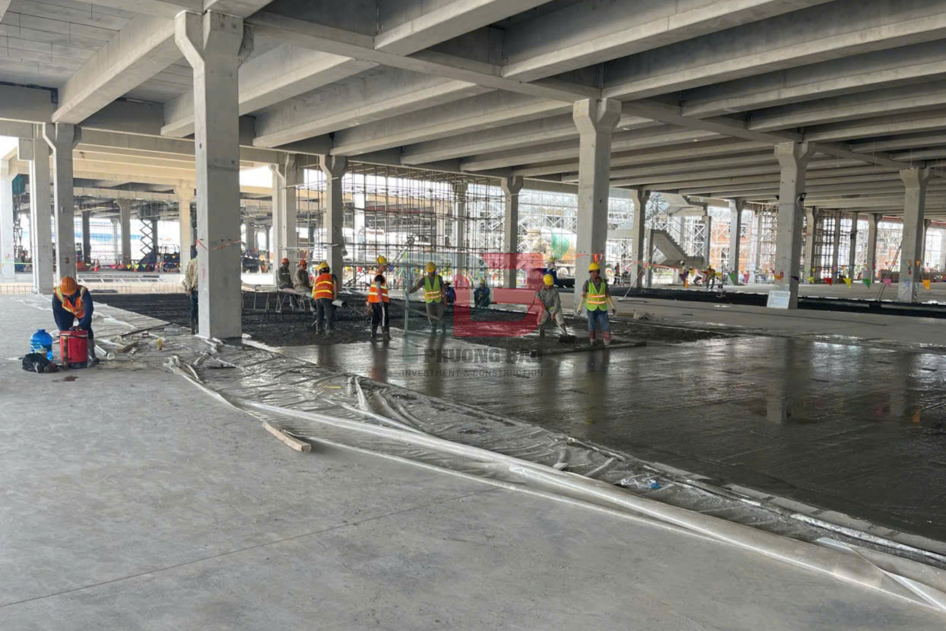 thi cong nha xuong cong nghiep (4) Thi công nhà xưởng công nghiệp