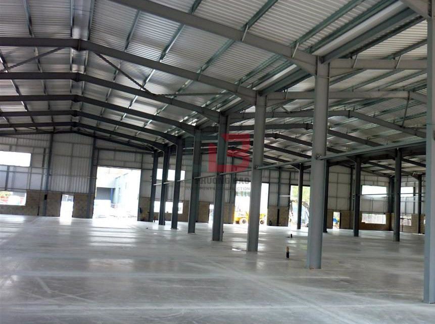 Thiết kế nhà xưởng khung thép tiền chế