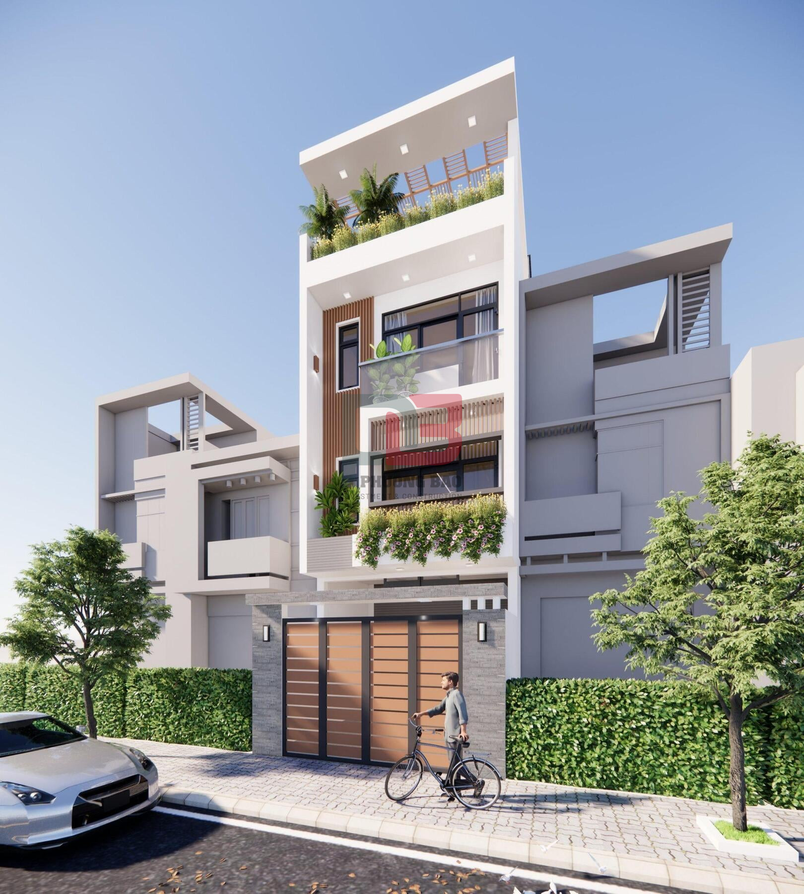 Xây dựng nhà phố quận 12