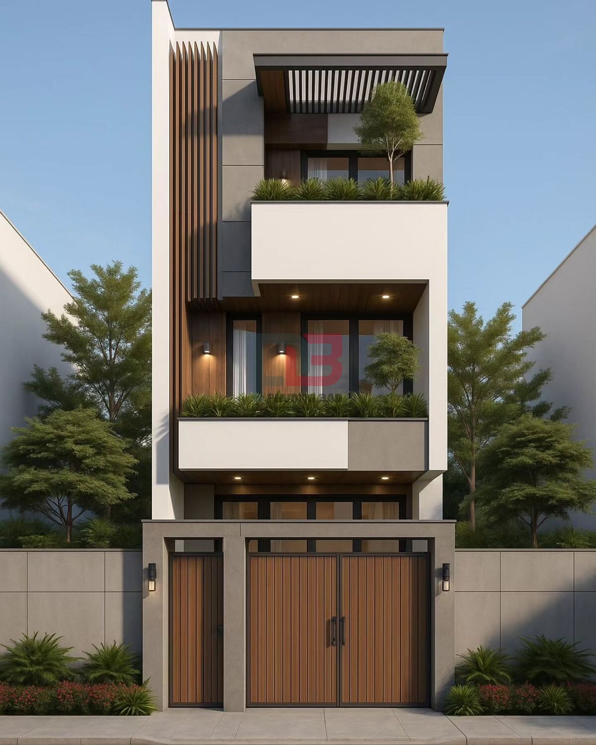 xây nhà phố 3 tầng Thủ Đức