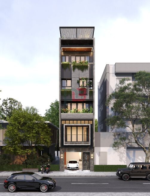 xây nhà phố 4 tầng Thủ Đức