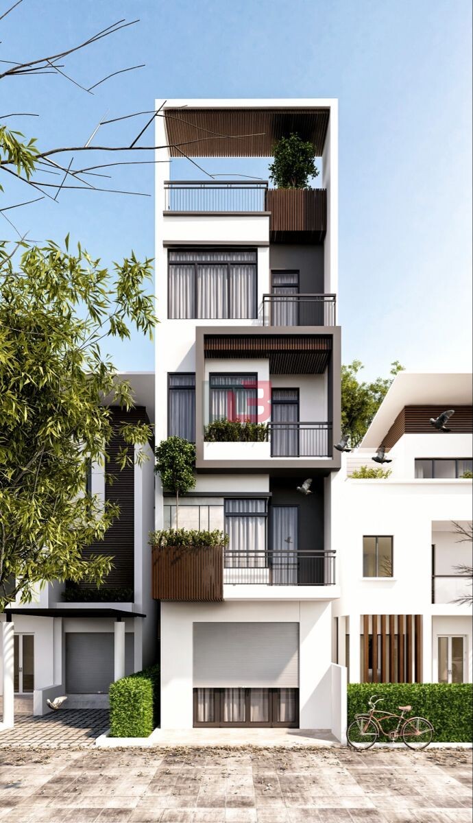 xây nhà phố 4 tầng Thủ Đức